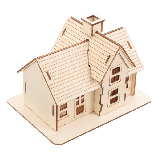 Puzzle casa legno fai da - in,